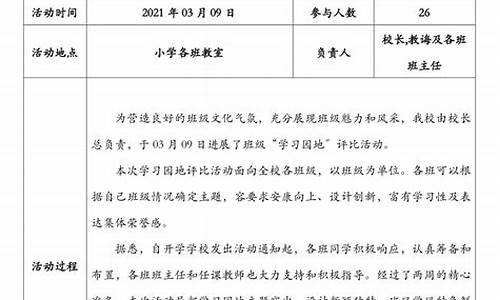 少先队活动记录20篇_少先队活动记录20